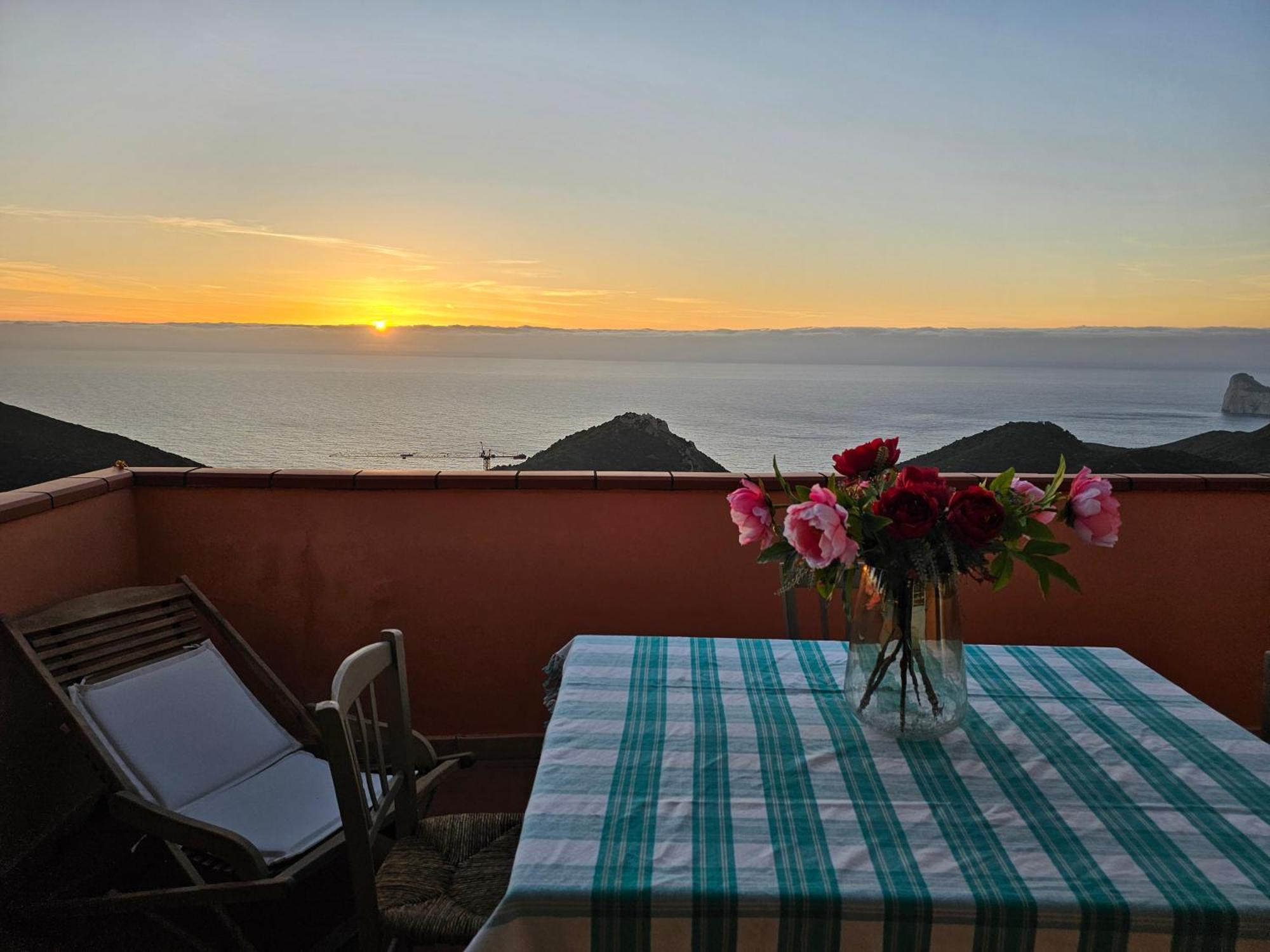 Vila Casa Con Magnifica Vista Mare Nebida Exteriér fotografie