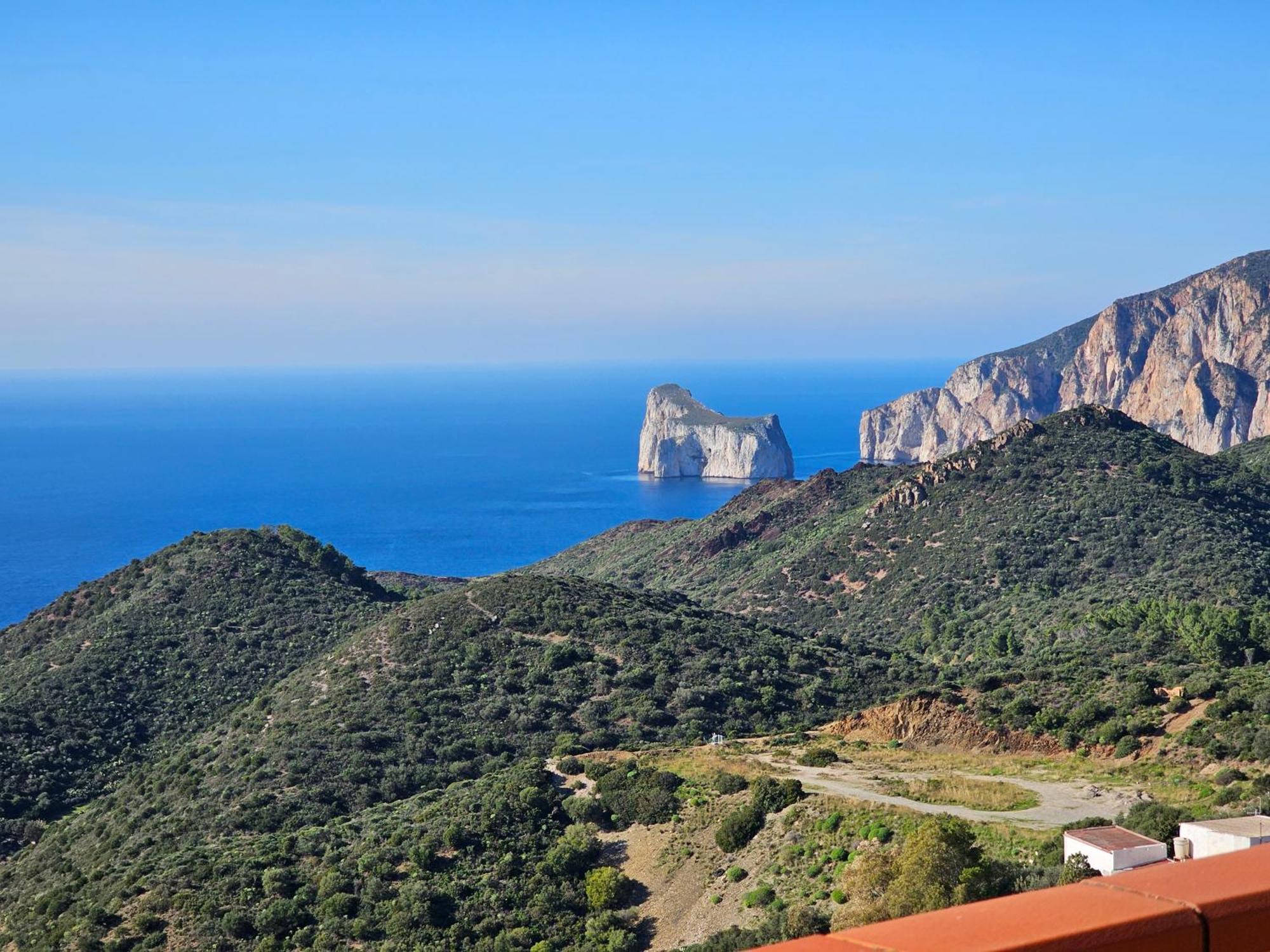Vila Casa Con Magnifica Vista Mare Nebida Exteriér fotografie