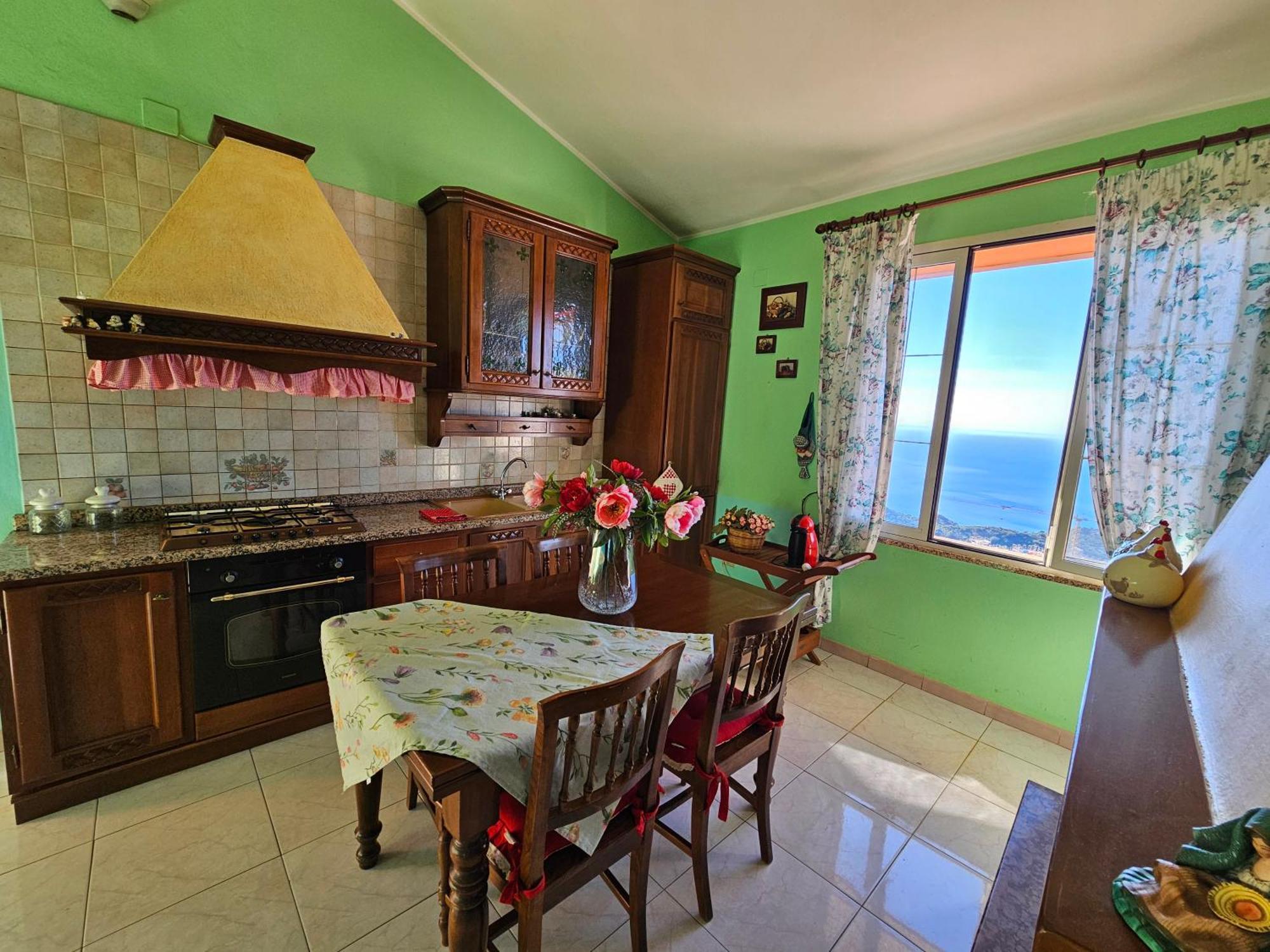 Vila Casa Con Magnifica Vista Mare Nebida Exteriér fotografie