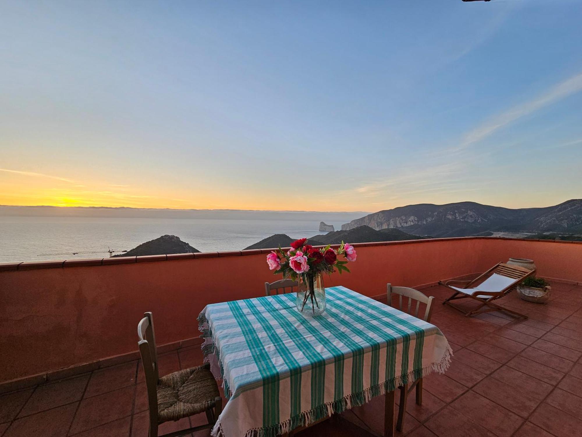 Vila Casa Con Magnifica Vista Mare Nebida Exteriér fotografie