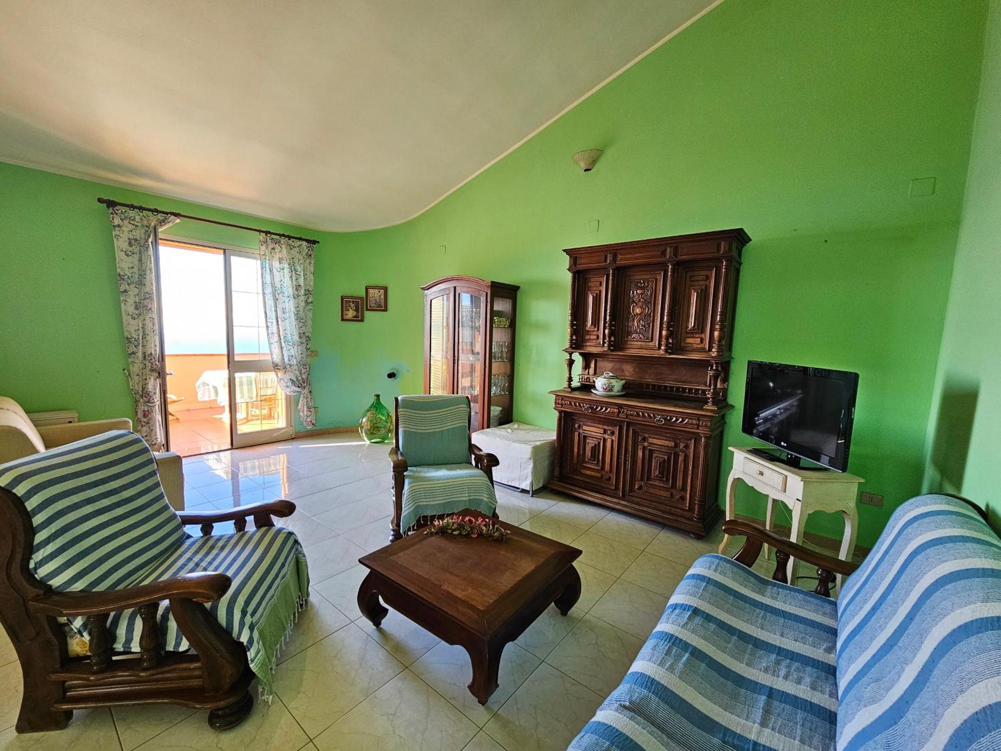 Vila Casa Con Magnifica Vista Mare Nebida Exteriér fotografie