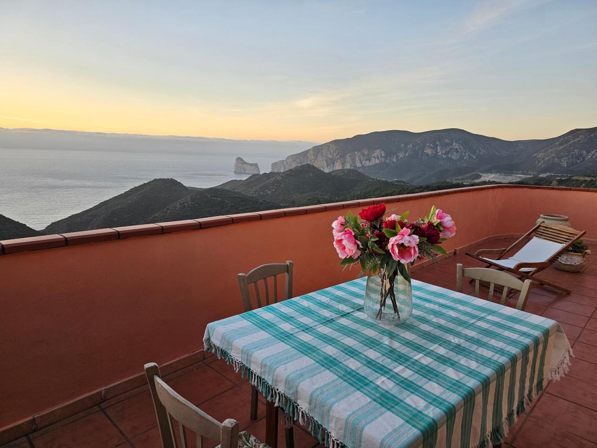 Vila Casa Con Magnifica Vista Mare Nebida Exteriér fotografie